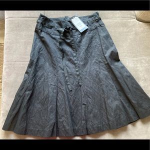 Black A line skirt from H&M